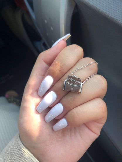 Envelope Pendant Necklace